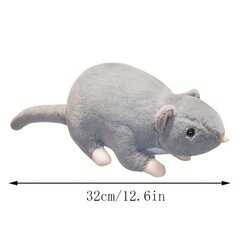 '32 cm/12,6 tuumaa pehmeä tosielämä harmaat rotat hiiri pehmolelu todenmukaiset hiiret pehmolelut syntymäpäivä joululahjat' hinta ja tiedot | Pehmolelut | hobbyhall.fi