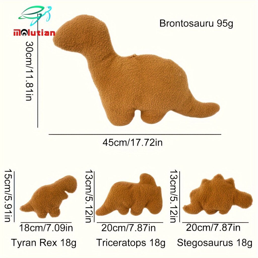 '4 kpl pehmoleikkisetti dino ja kananugget 45 cm/17,72 tuumaa stegosaurus pehmo kanaäiti pehmolelu, jossa on 3 pientä superpehmeää sarjakuvaa halaavaa lelulahjaa vuodevaatteille kawaii syntymäpäivä pääsiäislahja' hinta ja tiedot | Pehmolelut | hobbyhall.fi