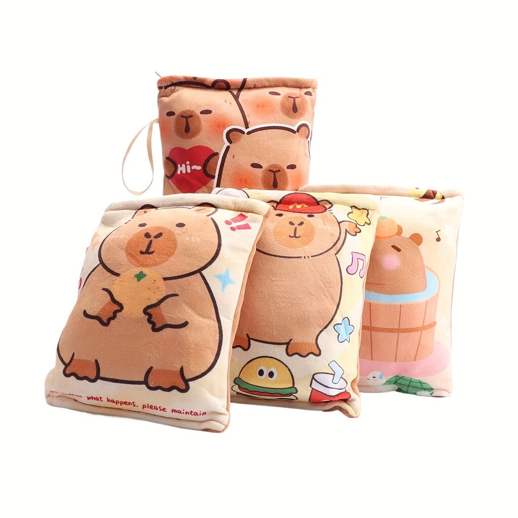 'Molutian kawaii capybara välipalapussi vauvakapybaroilla ' hinta ja tiedot | Pehmolelut | hobbyhall.fi