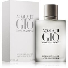 Giorgio Armani Acqua di Gio Pour Homme partavesi miehelle 100 ml hinta ja tiedot | Miesten ihonhoito | hobbyhall.fi