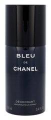 Chanel Bleu de Chanel deodorantti miehelle 100 ml hinta ja tiedot | Miesten ihonhoito | hobbyhall.fi