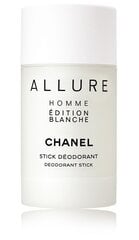 Chanel Allure Homme Edition Blanche deodorantti miehelle 75 ml hinta ja tiedot | Miesten ihonhoito | hobbyhall.fi