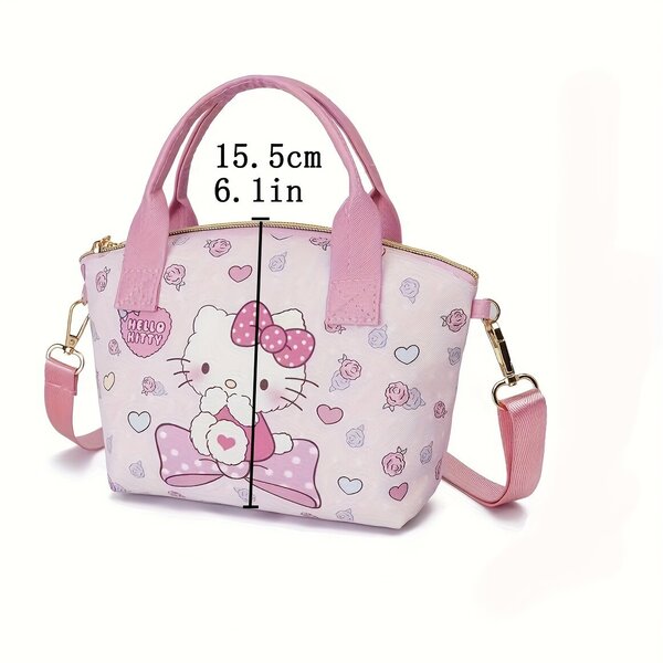 'Sarjakuva melodia kuromi yuki koira meikkilaukku hello kitty crossbody laukku olkalaukku syntymäpäivä lahja nukke joulu halloween ystävänpäivä uudenvuodenpäivä lahja kiitospäivä lahja'