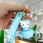 'Hello kitty avaimenperä sarjakuva anime söpö nukke riipus avaimenperä kawaii reppu laukku tarvikkeet koristeet syntymäpäivä joululahja' hinta ja tiedot | Pehmolelut | hobbyhall.fi