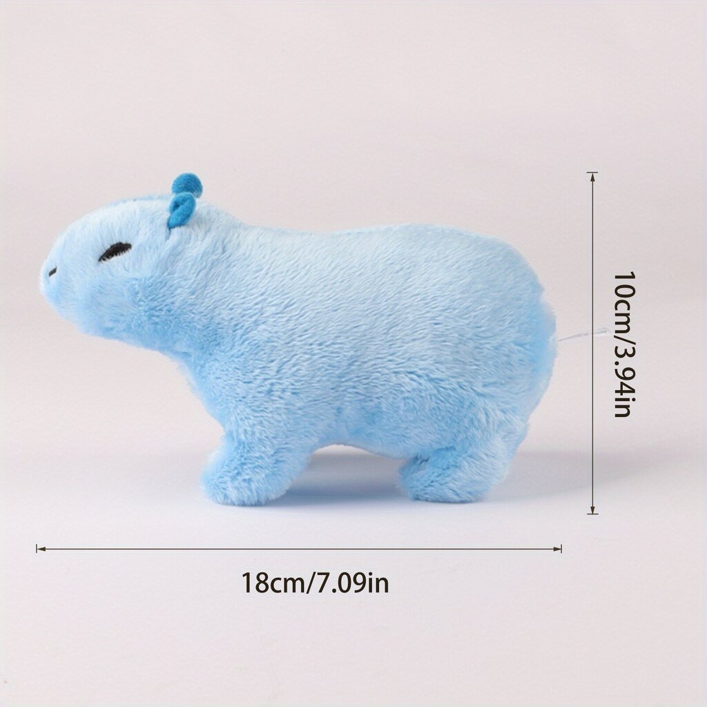 2 kokoa eläin kapybara pehmolelut söpöt kapybara pehmolelut pehmolelut pehmoeläimet lasten lelu lapsille peluche hinta ja tiedot | Pehmolelut | hobbyhall.fi