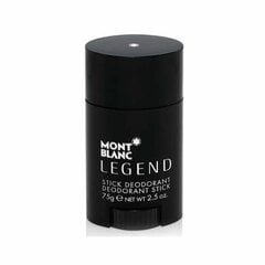 Deodorantti Mont Blanc Legend miehille 75 g hinta ja tiedot | Mont Blanc Hajuvedet ja tuoksut | hobbyhall.fi
