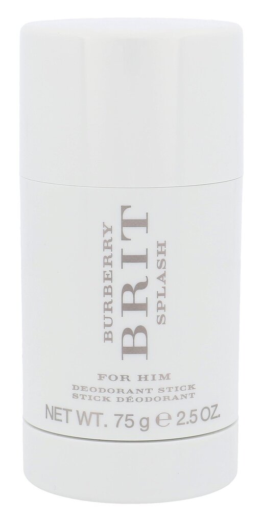 Burberry Brit Splash deodorantti miehelle 75 ml hinta ja tiedot | Miesten ihonhoito | hobbyhall.fi