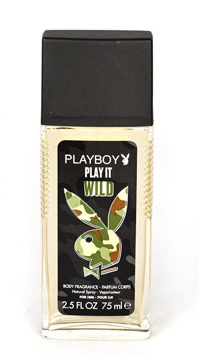 Spray deodorantti Playboy Play It Wild miehille 75 ml hinta ja tiedot | Miesten ihonhoito | hobbyhall.fi