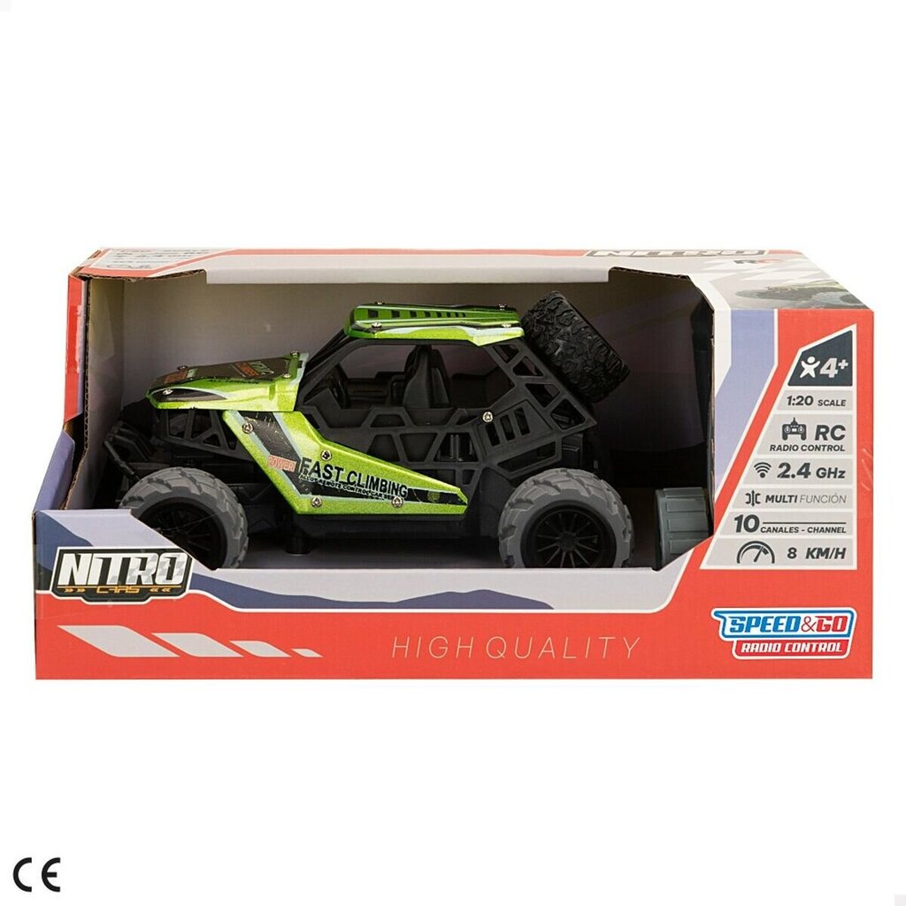 Kauko-ohjattava auto, Speed&Go, 1:20 hinta ja tiedot | Poikien lelut | hobbyhall.fi