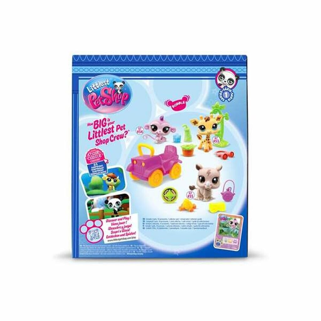 Figuurisetti Bandai Littlest Pet Shop Safari Set hinta ja tiedot | Tyttöjen lelut | hobbyhall.fi