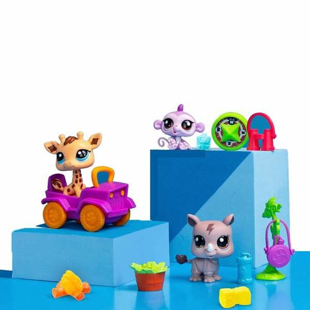 Figuurisetti Bandai Littlest Pet Shop Safari Set hinta ja tiedot | Tyttöjen lelut | hobbyhall.fi