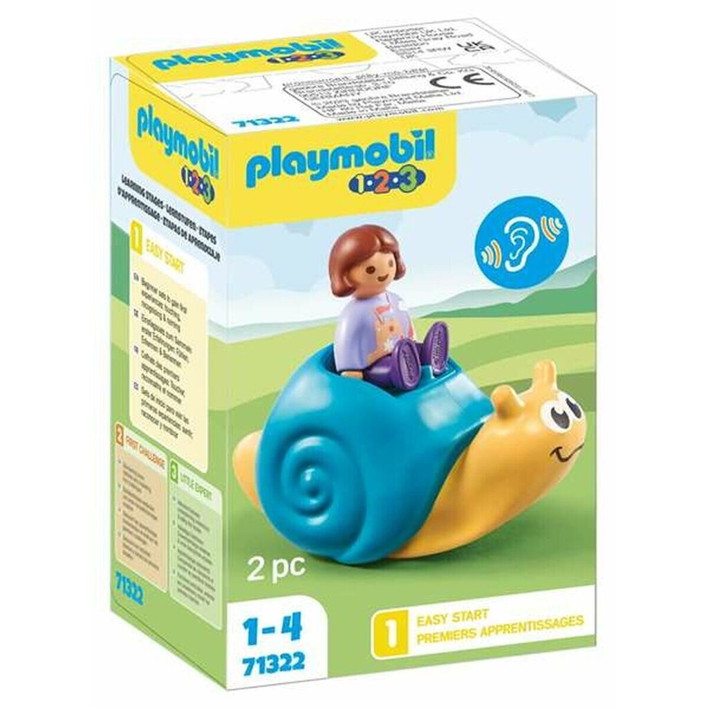 71322 Playmobil 1.2.3. Keinuva etanahahmo hinta ja tiedot | LEGOT ja rakennuslelut | hobbyhall.fi