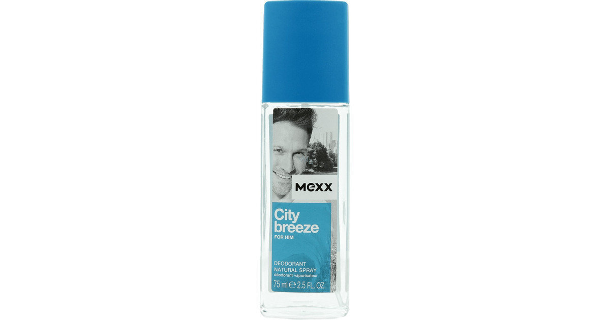 Mexx City Breeze For Him deodorantti miehille 75 ml hinta ja tiedot | Miesten ihonhoito | hobbyhall.fi