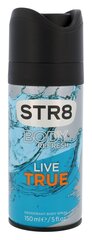 STR8 Live True deodorantti miehelle 150 ml hinta ja tiedot | STR8 Hajuvedet ja kosmetiikka | hobbyhall.fi