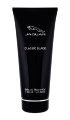 Jaguar Classic Black suihkugeeli miehelle 200 ml hinta ja tiedot | Jaguar Hajuvedet ja tuoksut | hobbyhall.fi