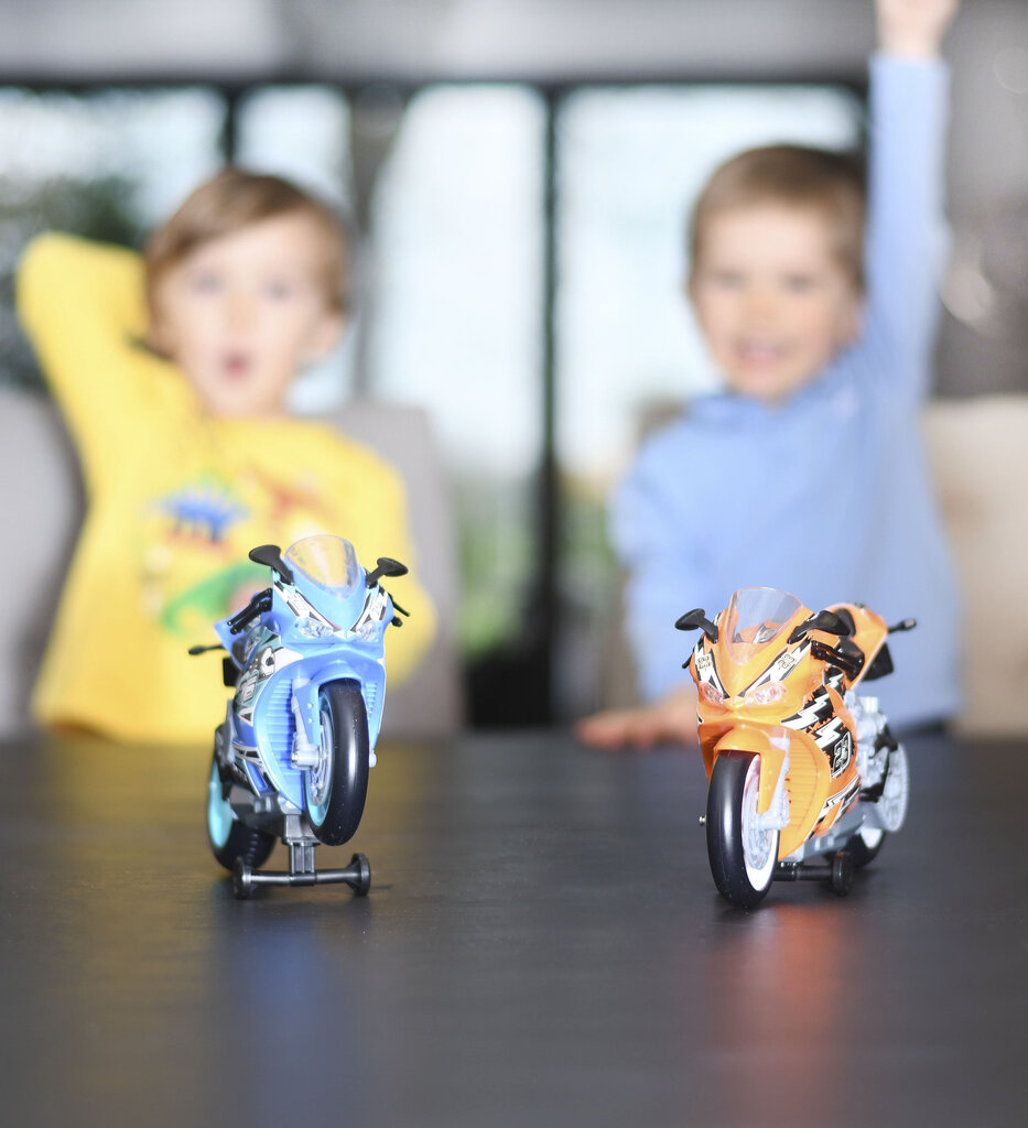 HTI TEAMSTERZ Motocikls Wheelie hinta ja tiedot | Poikien lelut | hobbyhall.fi