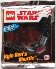 Lego-tiilet 911831 Star Wars Kylo Renin sukkula hinta ja tiedot | LEGOT ja rakennuslelut | hobbyhall.fi