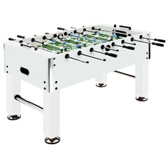 Pöytäjalkapallo teräs 60 kg 140x74,5x87,5 cm valkoinen hinta ja tiedot | vidaXL Lelut yli 3-vuotiaille lapsille | hobbyhall.fi