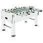 Pöytäjalkapallo teräs 60 kg 140x74,5x87,5 cm valkoinen hinta ja tiedot | Pöytäjalkapallo | hobbyhall.fi