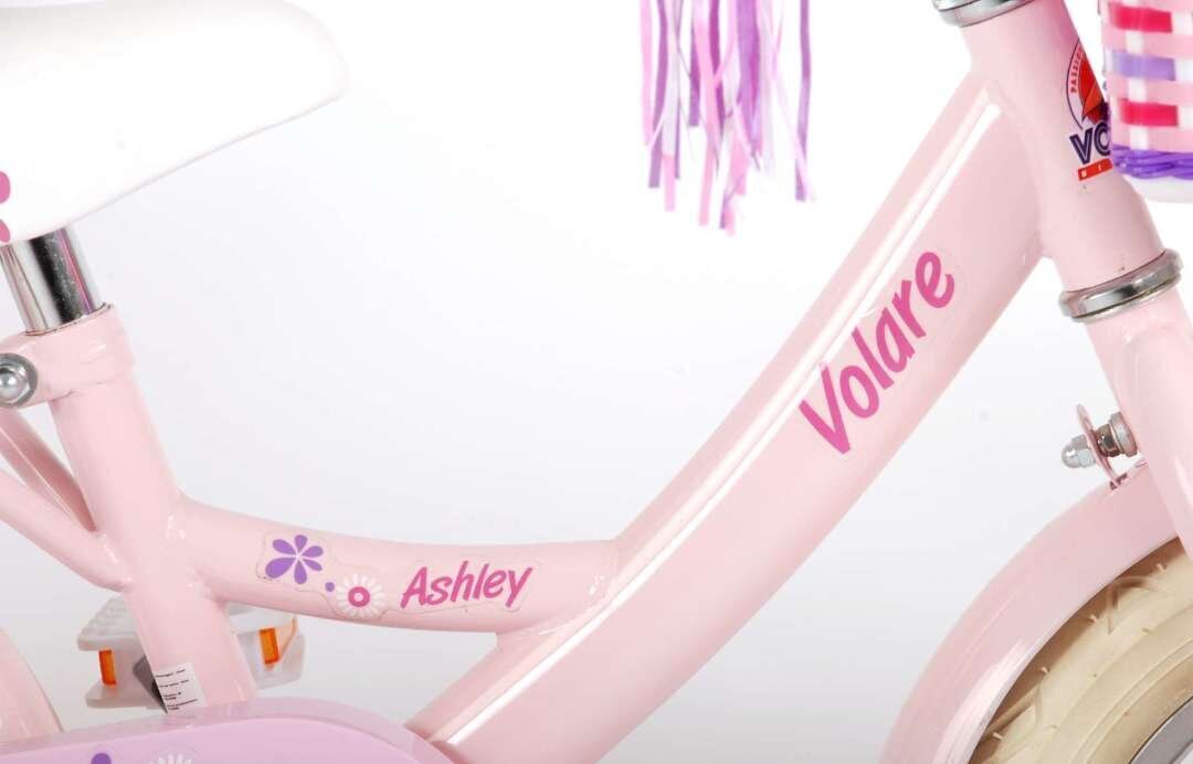 Volare Ashley lasten polkupyörä, vaaleanpunainen, 12" hinta ja tiedot | Polkupyörät | hobbyhall.fi