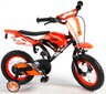 Poikien polkupyörä Motobike 12", oranssi hinta ja tiedot | Polkupyörät | hobbyhall.fi