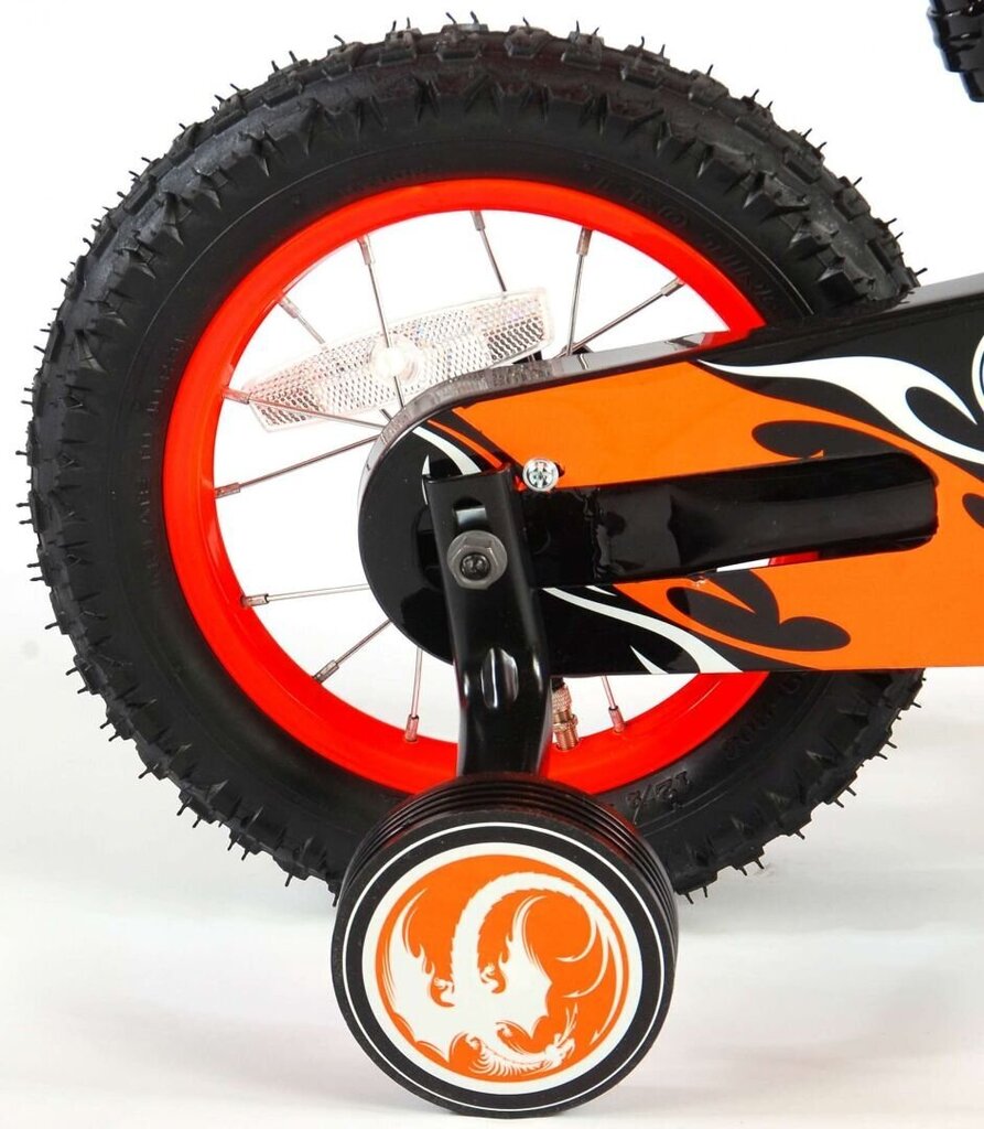 Poikien polkupyörä Motobike 12", oranssi hinta ja tiedot | Polkupyörät | hobbyhall.fi