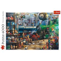 Puzzle-rautatieasema Trefl, 6000 palaa hinta ja tiedot | Palapelit | hobbyhall.fi