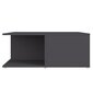 Sohvapöytä harmaa 80x80x31 cm lastulevy hinta ja tiedot | Sohvapöydät | hobbyhall.fi