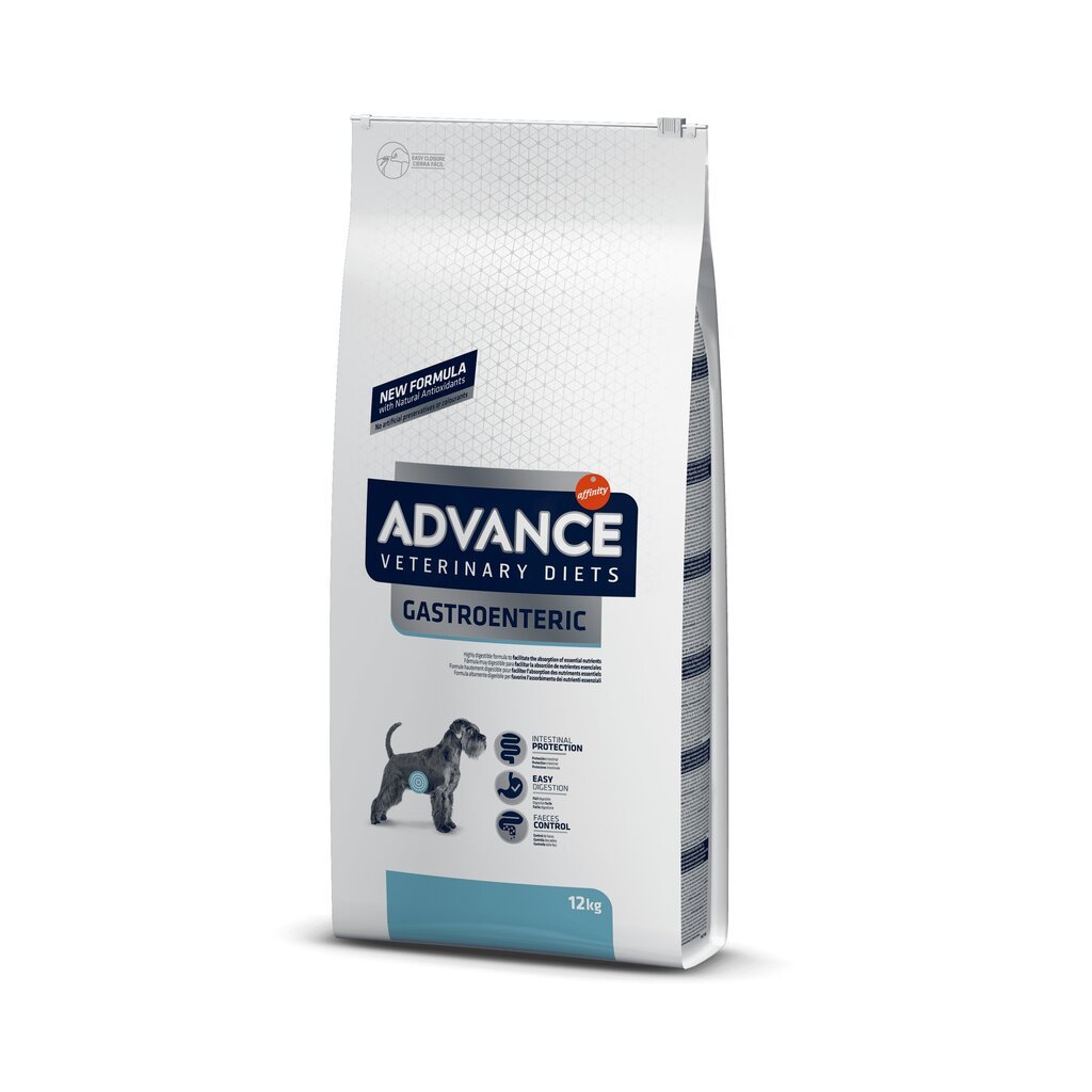 Advance Vet Diet Gastroenterinen kuivaruoka koirille, joilla on ruoansulatusongelmia, 12 kg hinta ja tiedot | Koiran kuivaruoka | hobbyhall.fi