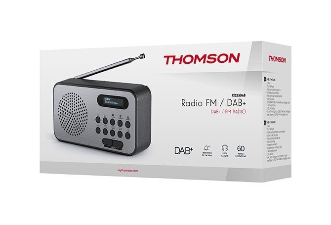 Thomson RT225DAB hinta ja tiedot | Kelloradiot ja herätyskellot | hobbyhall.fi