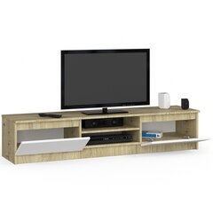 TV-pöytä NORE CLP 160, ruskea / valkoinen hinta ja tiedot | TV-tasot | hobbyhall.fi