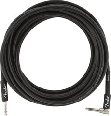 Instrumenttikaapeli Fender Professional 5.5M ENGLISH BLK hinta ja tiedot | Kaapelit ja adapterit | hobbyhall.fi