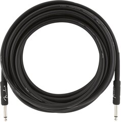 Instrumenttikaapeli Fender Professional 5.5M BLK hinta ja tiedot | Kaapelit ja adapterit | hobbyhall.fi