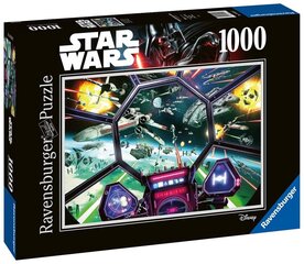 Ravensburger Puzzle Star Wars: Tie Fighter Cockpit 1000p 16920 hinta ja tiedot | Palapelit | hobbyhall.fi