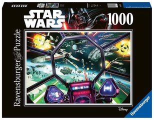 Ravensburger Puzzle Star Wars: Tie Fighter Cockpit 1000p 16920 hinta ja tiedot | Palapelit | hobbyhall.fi