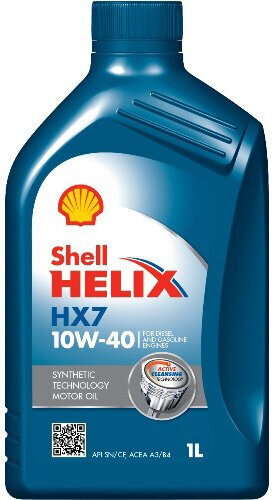 Moottoriöljy Shell Helix HX7 10W-40, 1L hinta ja tiedot | Moottoriöljyt | hobbyhall.fi