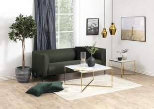 Falchetto Kultainen marmoripöytä 80x80 cm Falchetto Gold Marble table 80x80 cm hinta ja tiedot | Sohvapöydät | hobbyhall.fi