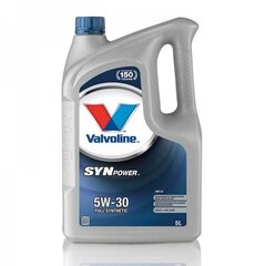 Moottoriöljy Valvoline Synpower ENV C2 5W30, 5L hinta ja tiedot | Moottoriöljyt | hobbyhall.fi