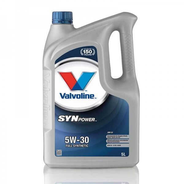 Moottoriöljy Valvoline Synpower ENV C2 5W30, 5L