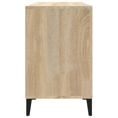 Kenkäkaappi Sonoma-tammi 102x36x60 cm tekninen puu hinta ja tiedot | Kenkäkaapit ja -hyllyt | hobbyhall.fi