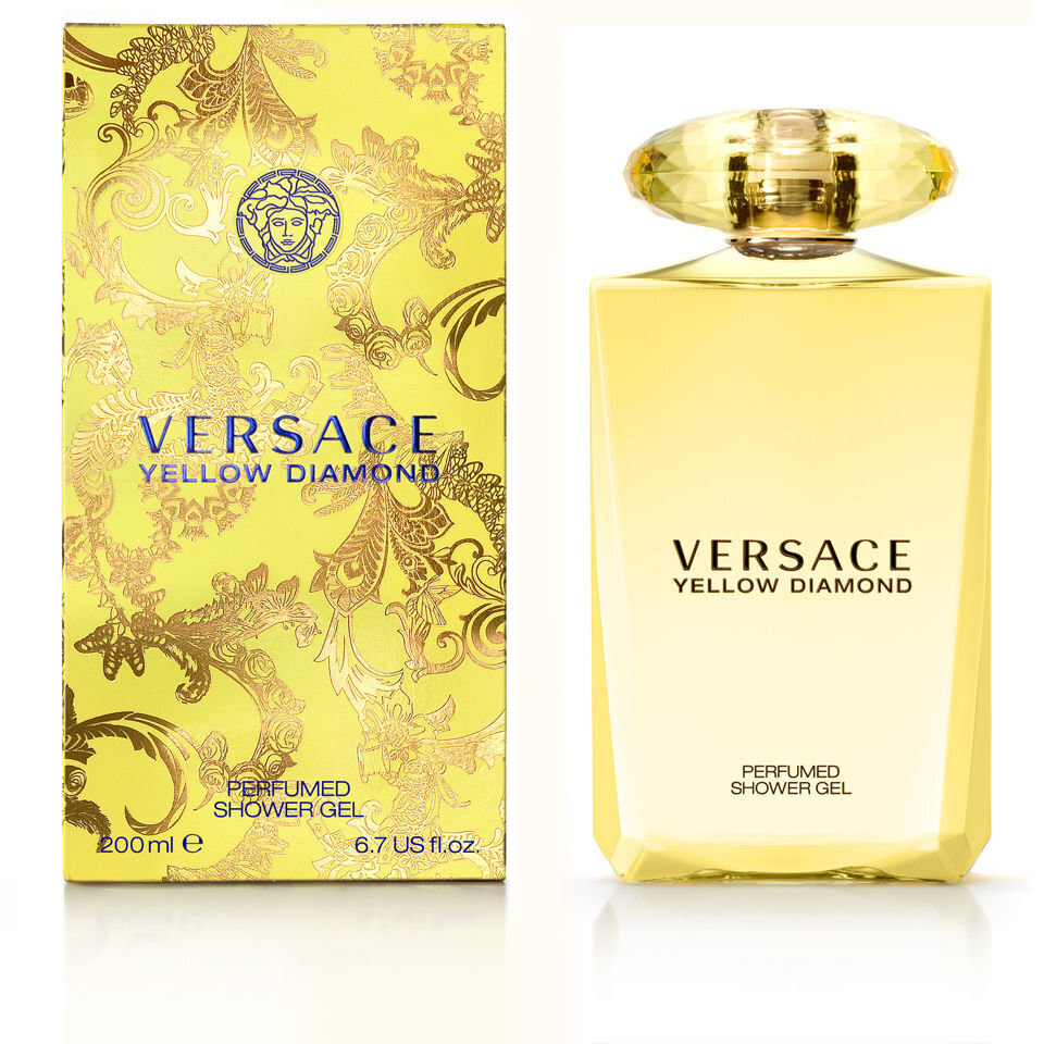 Versace Yellow Diamond suihkugeeli 200 ml hinta ja tiedot | Naisten ihonhoito | hobbyhall.fi
