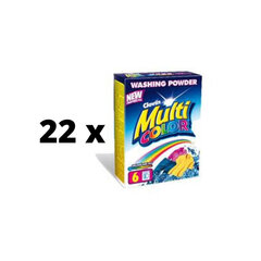 Pesujauhe MULTICOLOR, 6 pesua, 600 g x 22 kpl paketti hinta ja tiedot | Pyykinpesuaineet | hobbyhall.fi