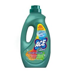 Tahranpoistoaine ACE Colors, värillisille kankaille, 1 l x 4 kpl paketti hinta ja tiedot | Pyykinpesuaineet | hobbyhall.fi