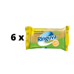 Pyykinpesusaippua RINGUVA, kookos, 150 g x 6 kpl paketti hinta ja tiedot | Pyykinpesuaineet | hobbyhall.fi