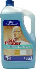 Yleispuhdistusaine Mr. Proper Delicate, 5 l x 1 kpl paketti hinta ja tiedot | Puhdistusaineet | hobbyhall.fi