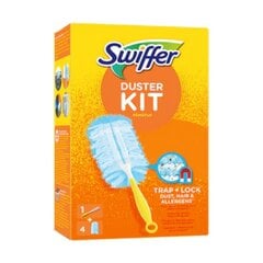 Swiffer Duster Starter Kit -minikahva + 4kpl täyttö x 1kpl paketti hinta ja tiedot | Siivoustarvikkeet | hobbyhall.fi