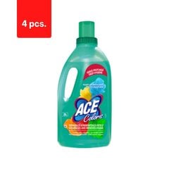 Tahranpoistoaine ACE Colors, värillisille kankaille, 2 l x 4 kpl hinta ja tiedot | Puhdistusaineet | hobbyhall.fi