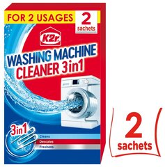 K2R Cleaner 3in1 pesukoneen puhdistusaine, 3 kpl hinta ja tiedot | Pyykinpesuaineet | hobbyhall.fi