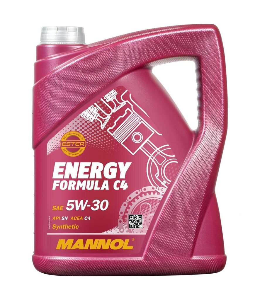 Mannol Energy Formula c4 5w-30 hinta ja tiedot | Moottoriöljyt | hobbyhall.fi