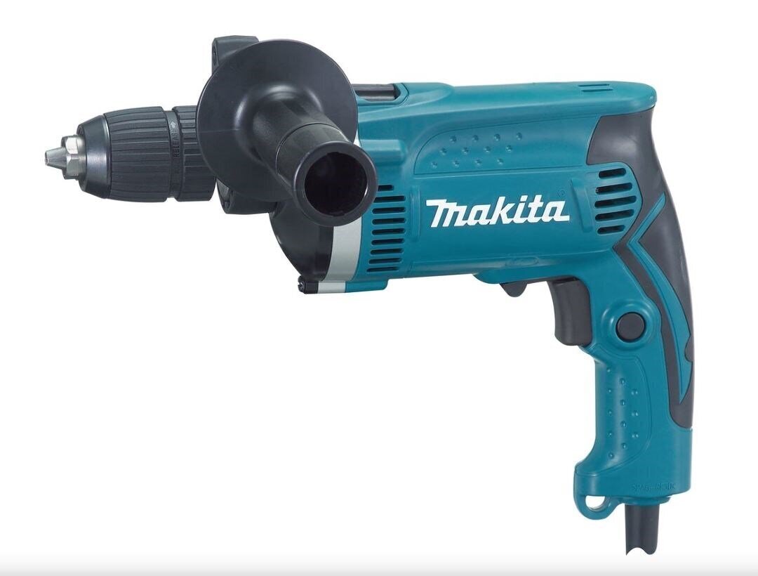 Makita Combokit-konepaketti (Iskuporakone HP1631 + Kulmahiomakone 9558HNR, salkussa) hinta ja tiedot | Hiomakoneet | hobbyhall.fi